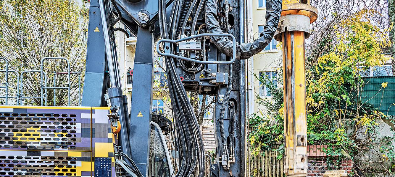 Baustelle am Gymnasium Siegesstraße macht Weihnachtspause