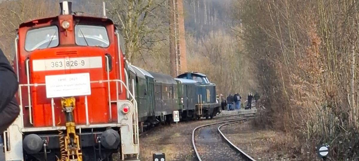Generalsanierung stoppt historische Wuppertalbahn