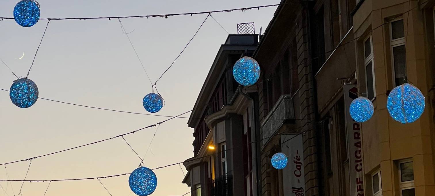 Barmer Lichterzauber wird "winterblau"