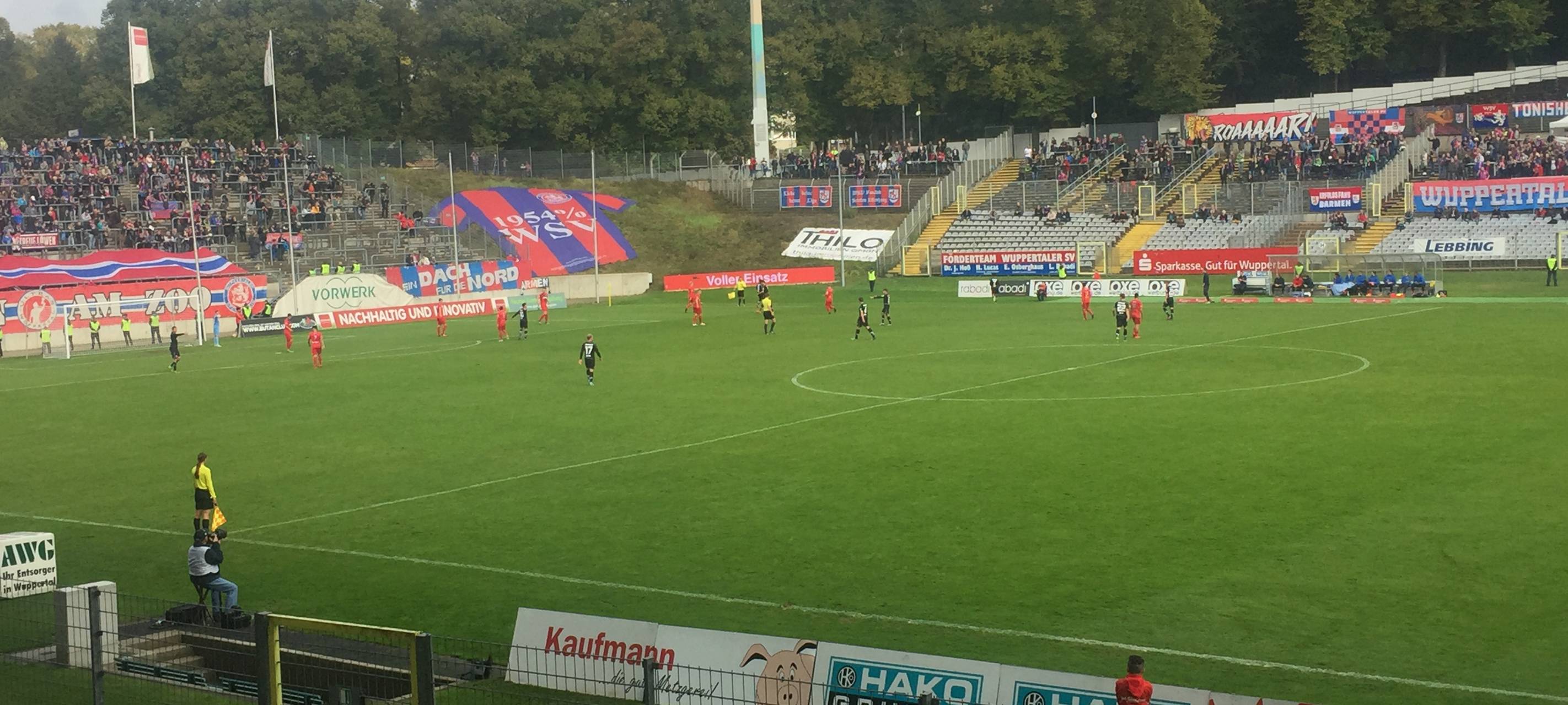 WSV Wuppertaler SV Stadion am Zoo Zoo-Stadion Fußball Spiel Fußballspiel Sport Wuppertal