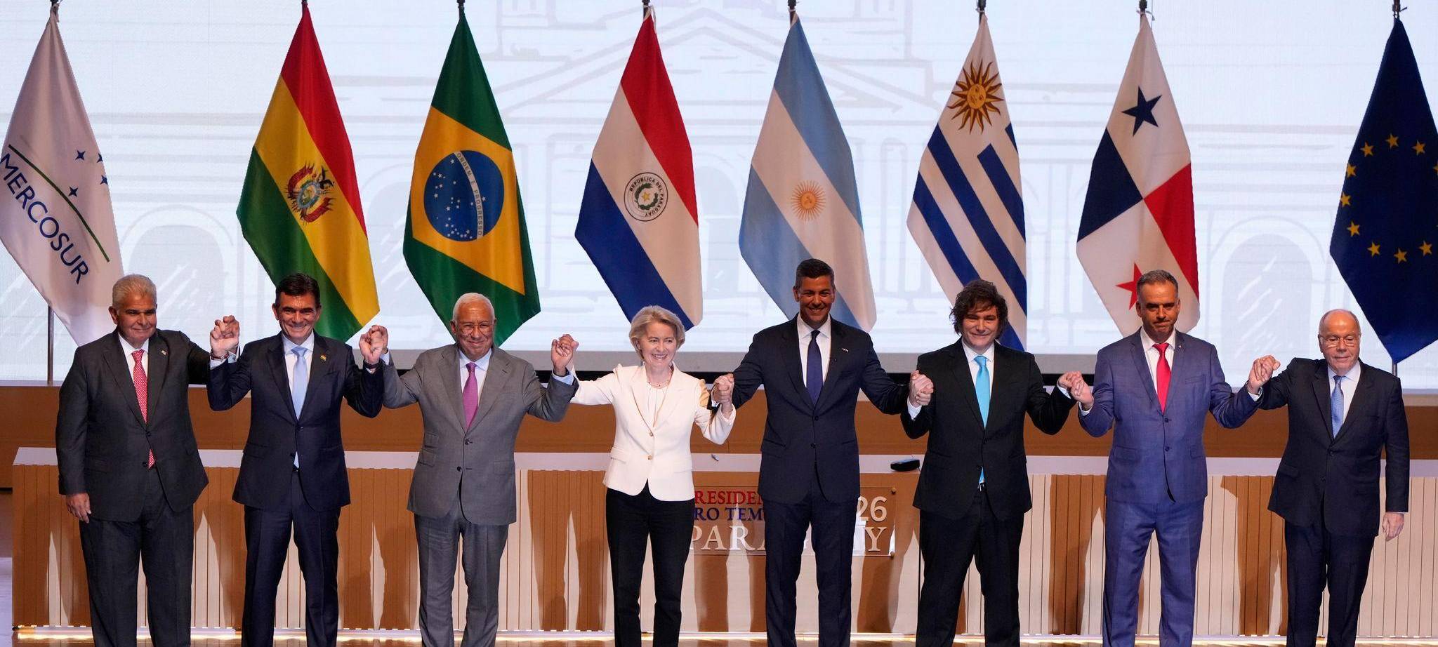 Unterzeichnung des Mercosur-Abkommens