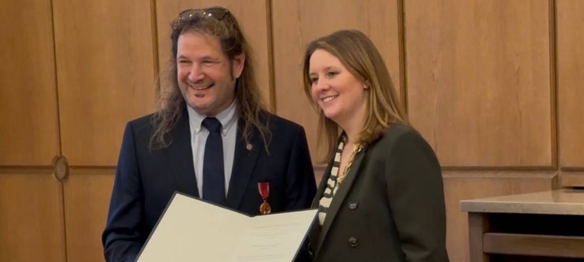 Bundesverdienstkreuz für Stefan Mageney