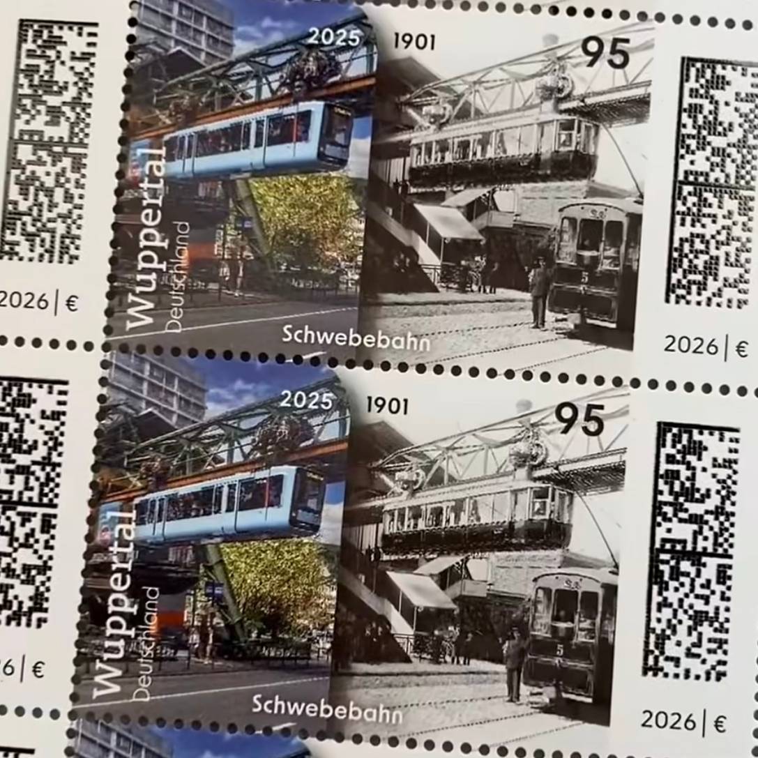 zu sehen ist die neue Sonderbriefmarke