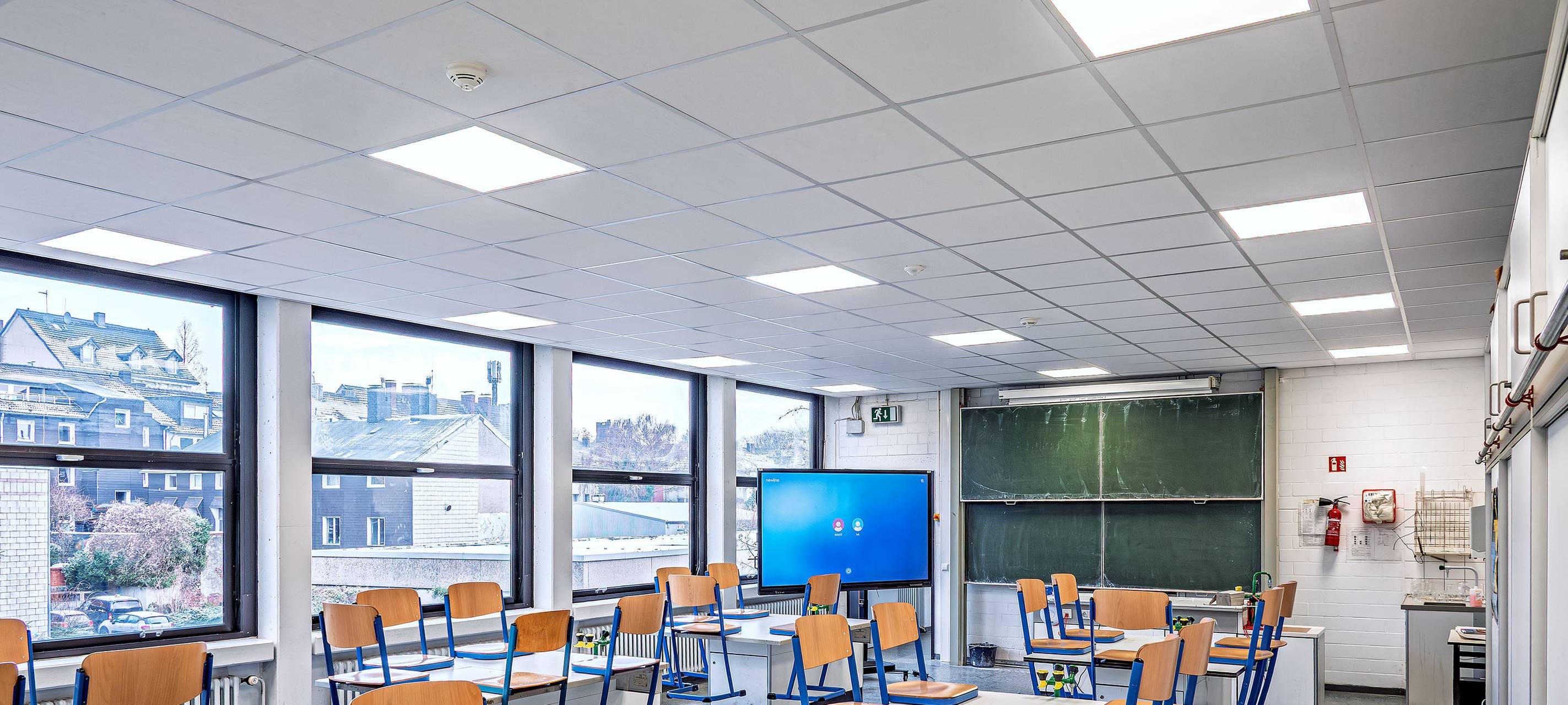 Neue LEDs und Zwischendecken für die „Else“