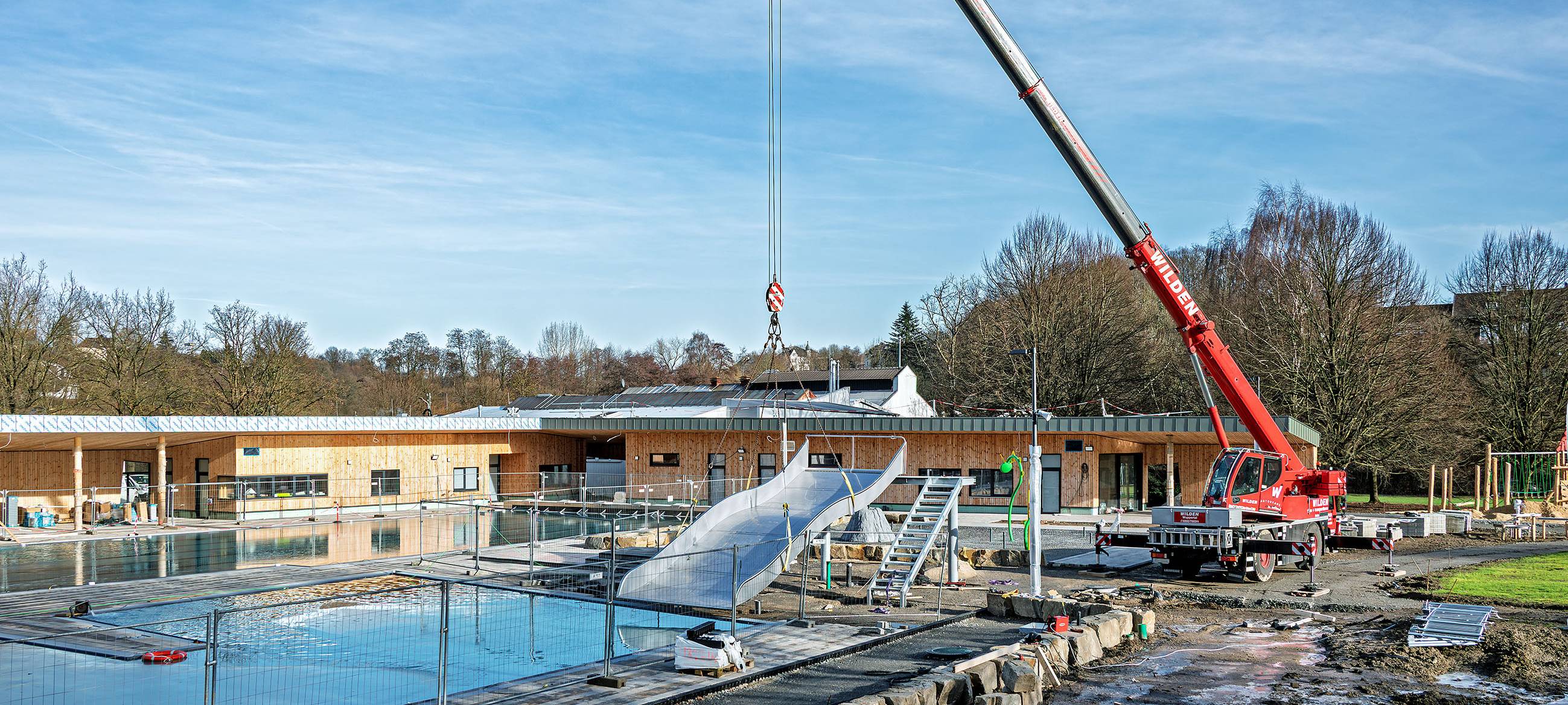 Freibad Mählersbeck: Neue Rutsche und laufender Rechtsstreit