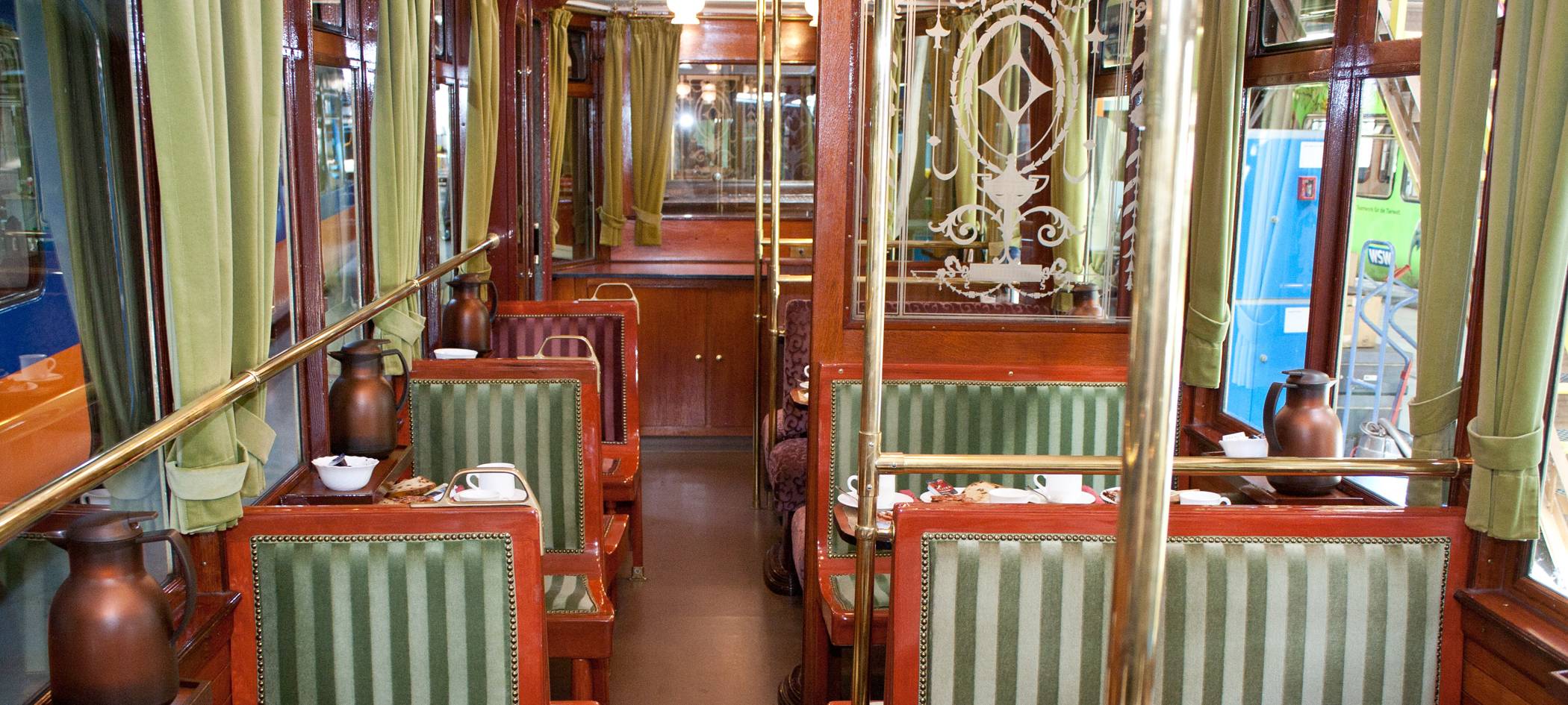 Ein Kaiserwagen steht zum Verkauf