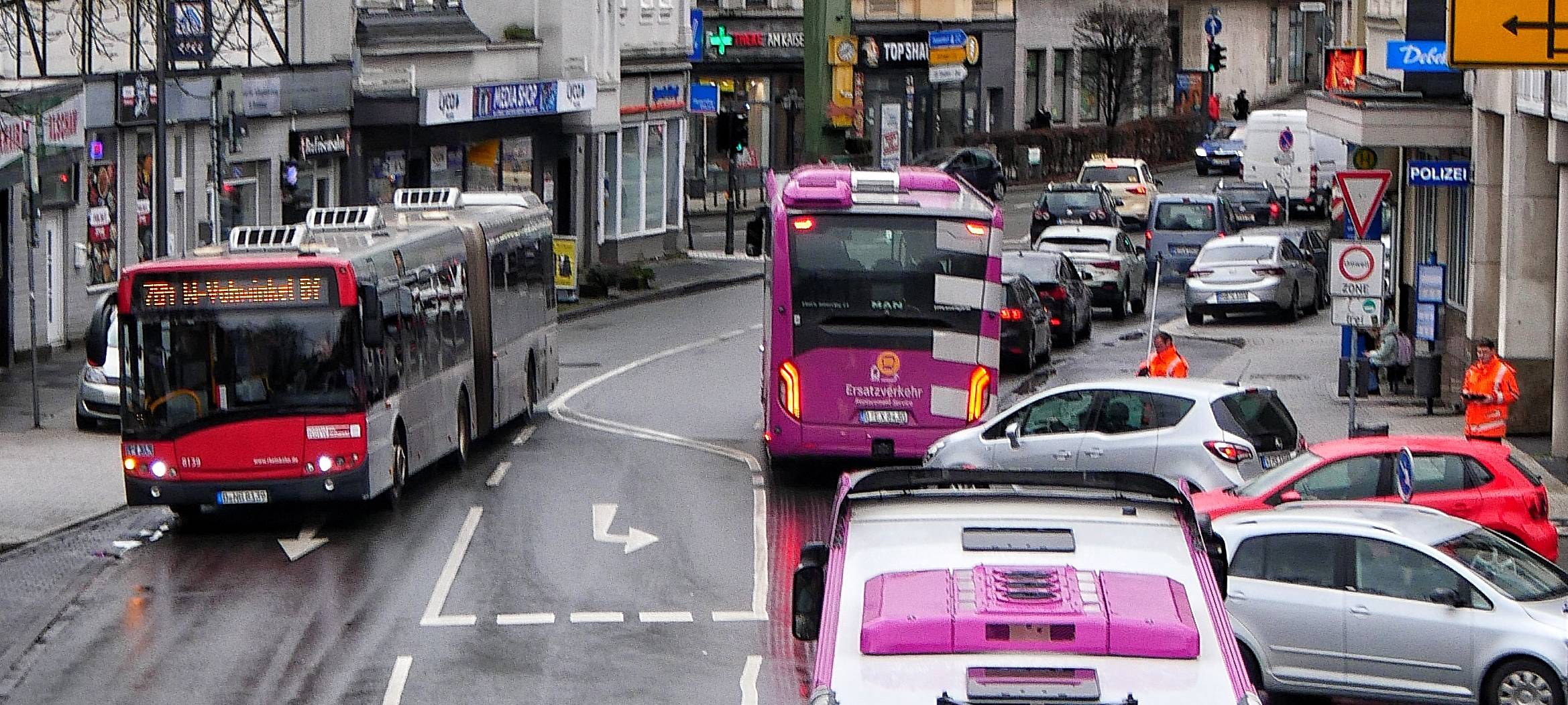 SEV Busse Schienenersatzverkehr