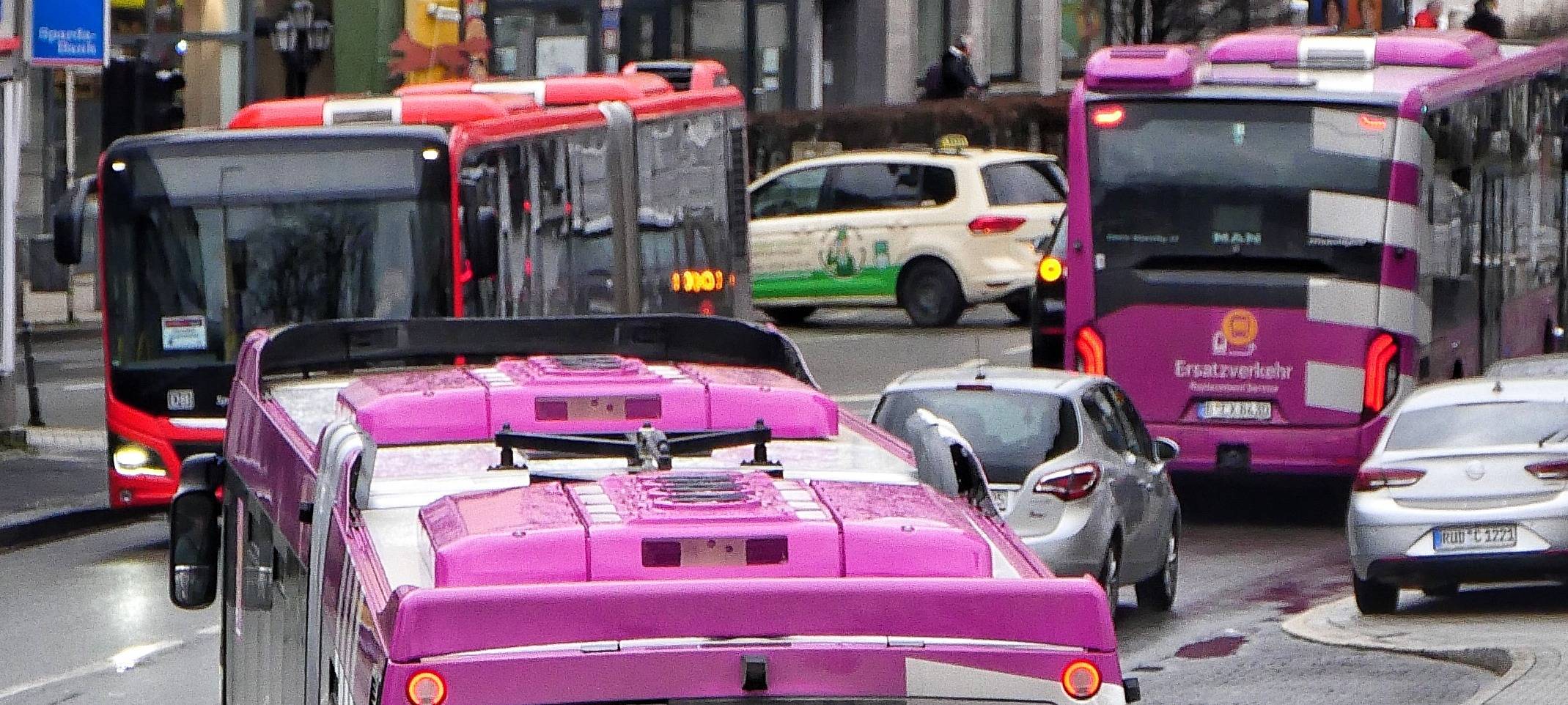 SEV Busse Schienenersatzverkehr