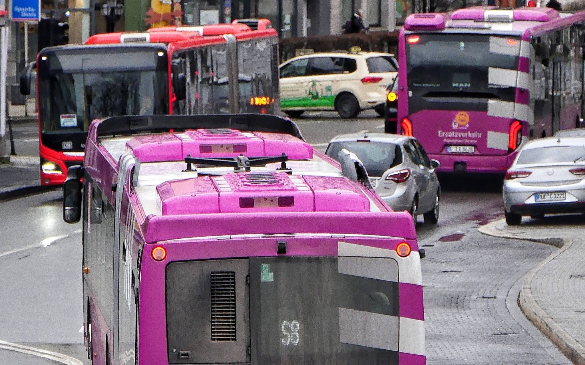 SEV Busse Schienenersatzverkehr