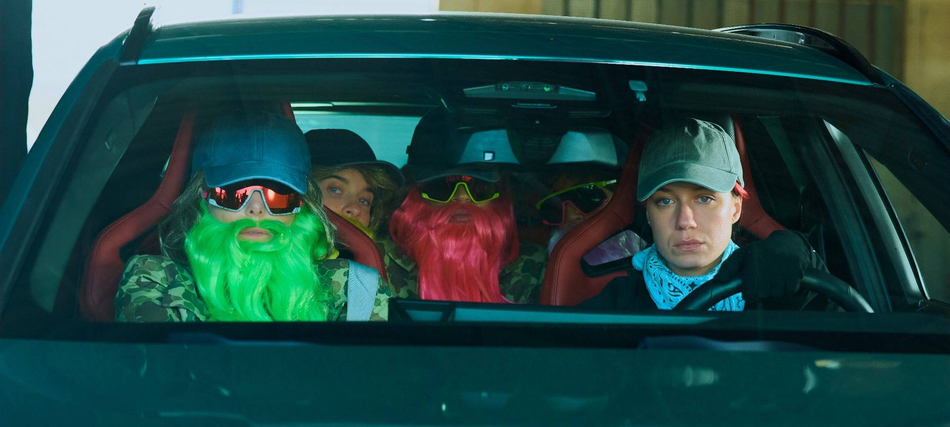 Die Löwinnen auf Beutezug.