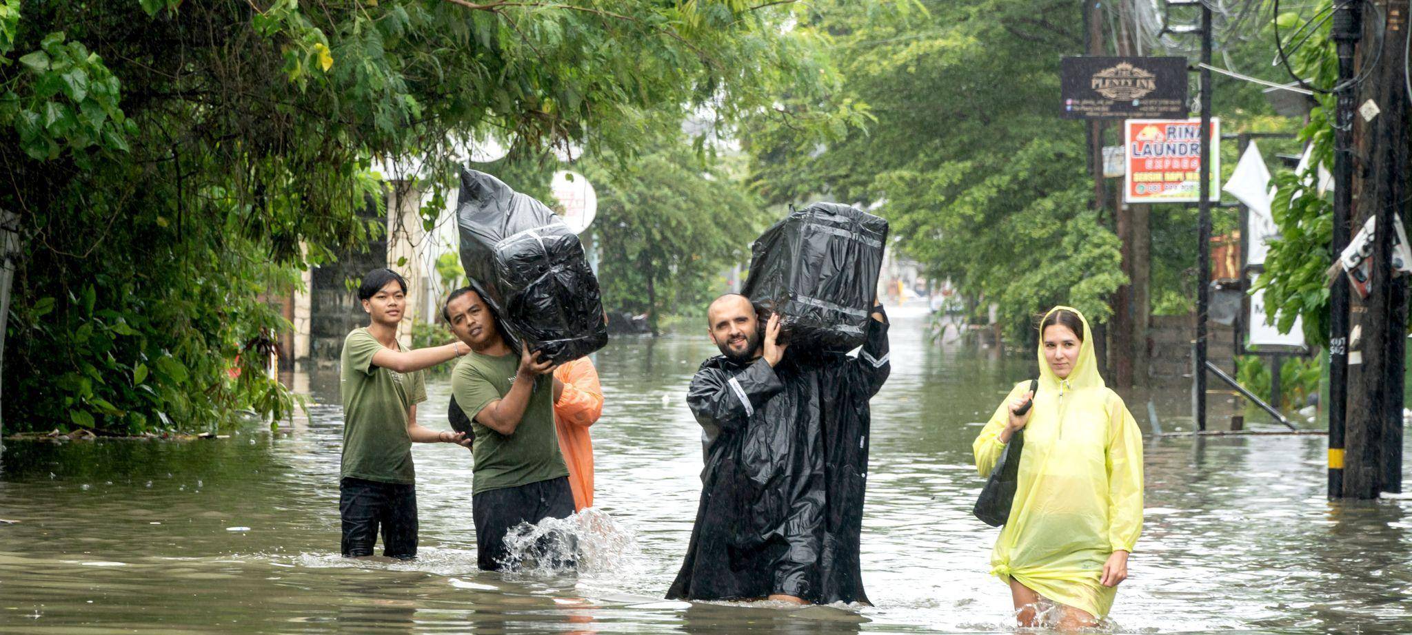 Wetter auf Bali - Hochwasser