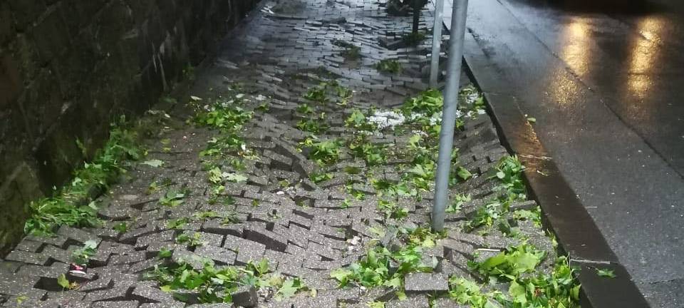 Bis 2017 wenig Schäden durch Starkregen