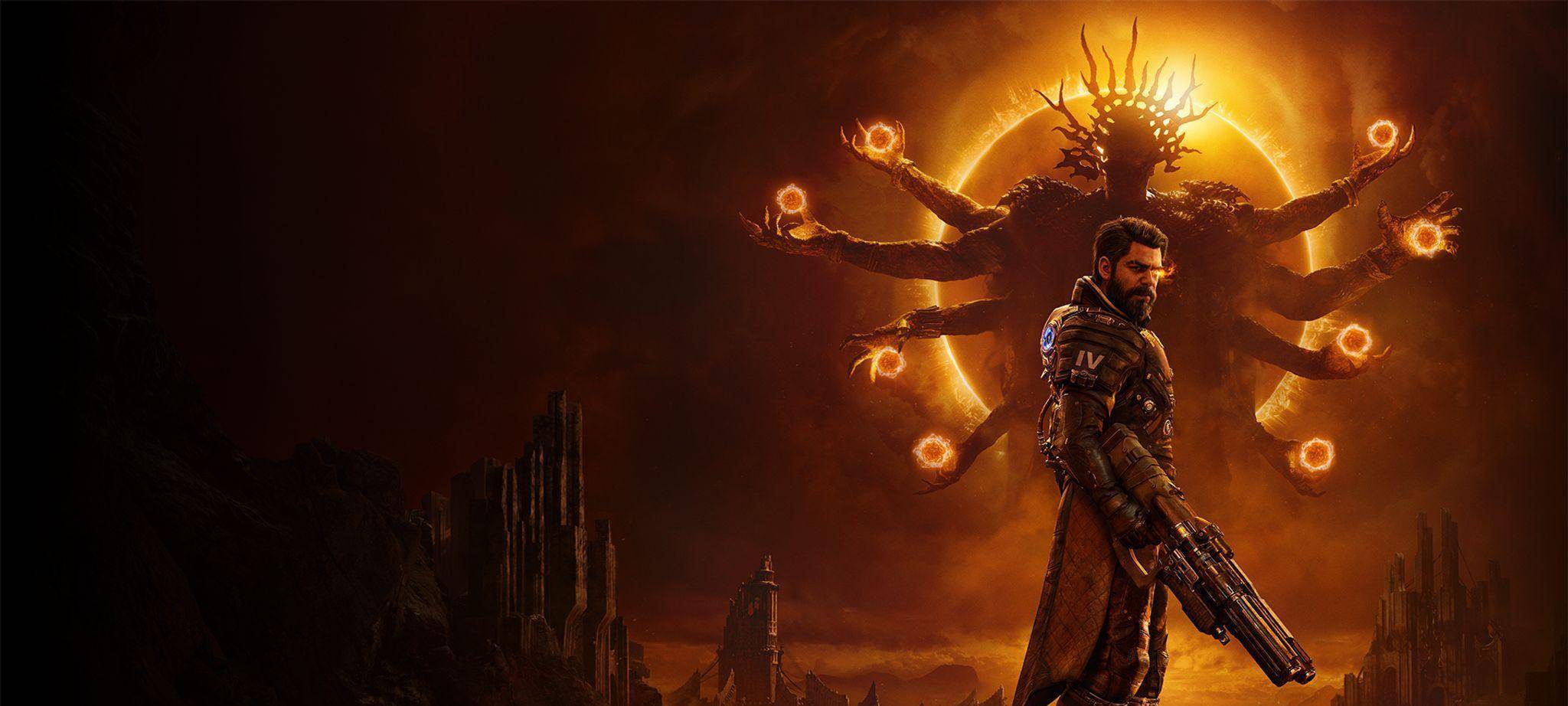 Keyart vom Spiel «Saros»