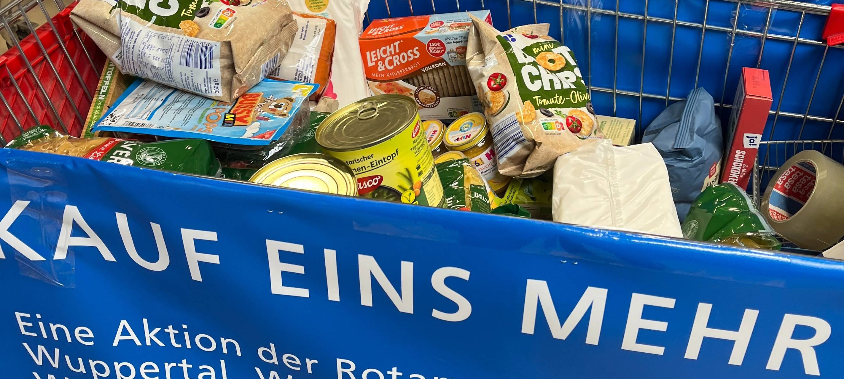 Supermarkt-Kundschaft soll morgen helfen