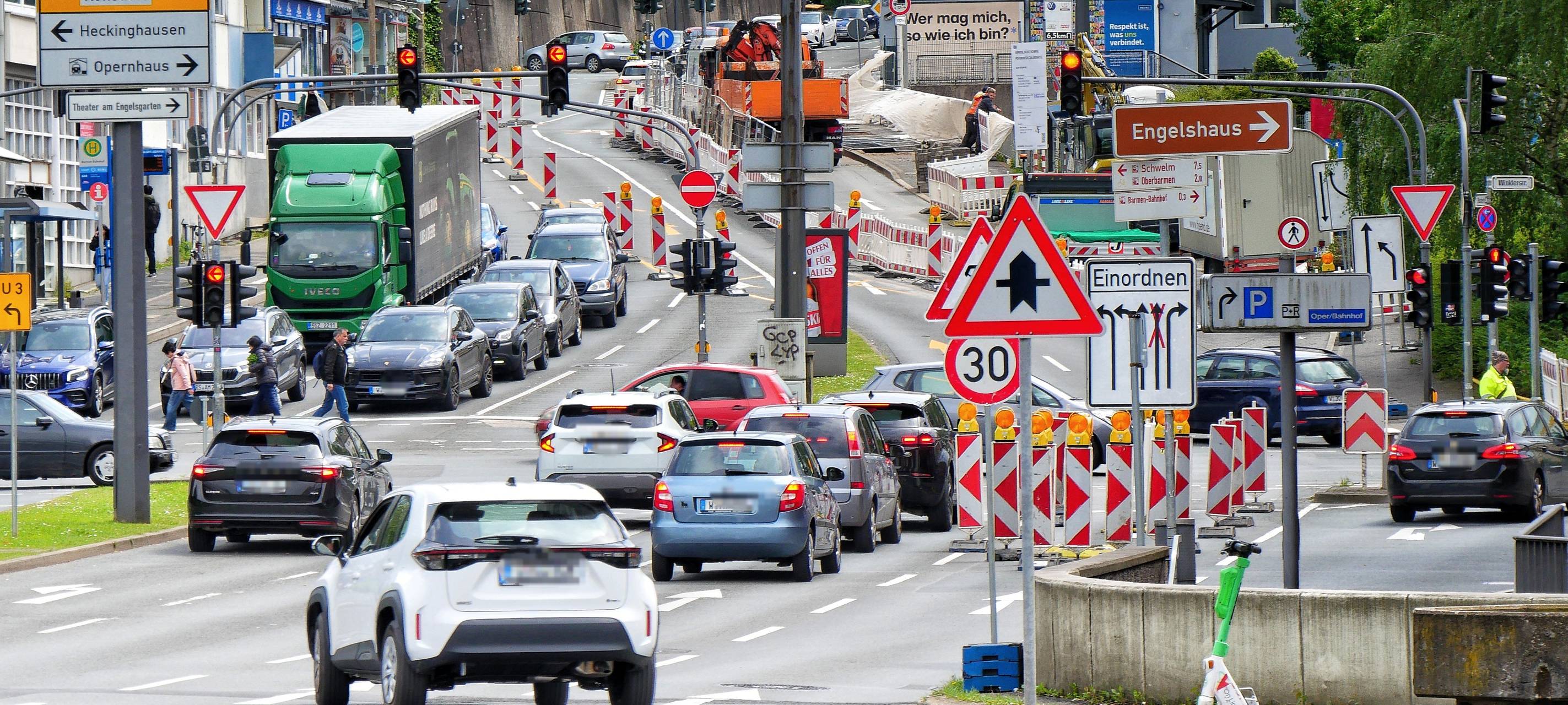 zu sehen ist die Baustelle im Fischertal