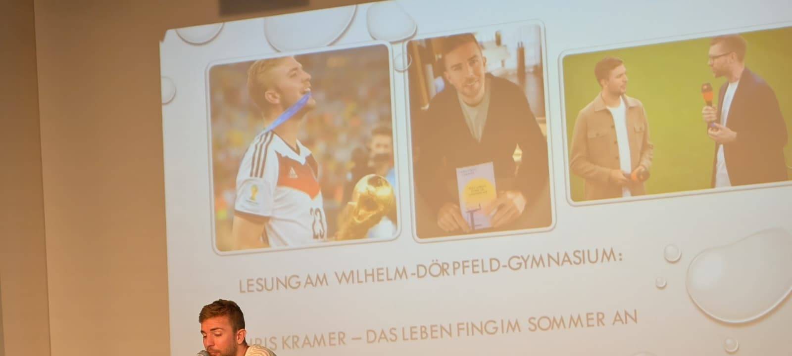 Christoph Kramer in Wuppertaler Schule: "Glaubt an eure Träume"