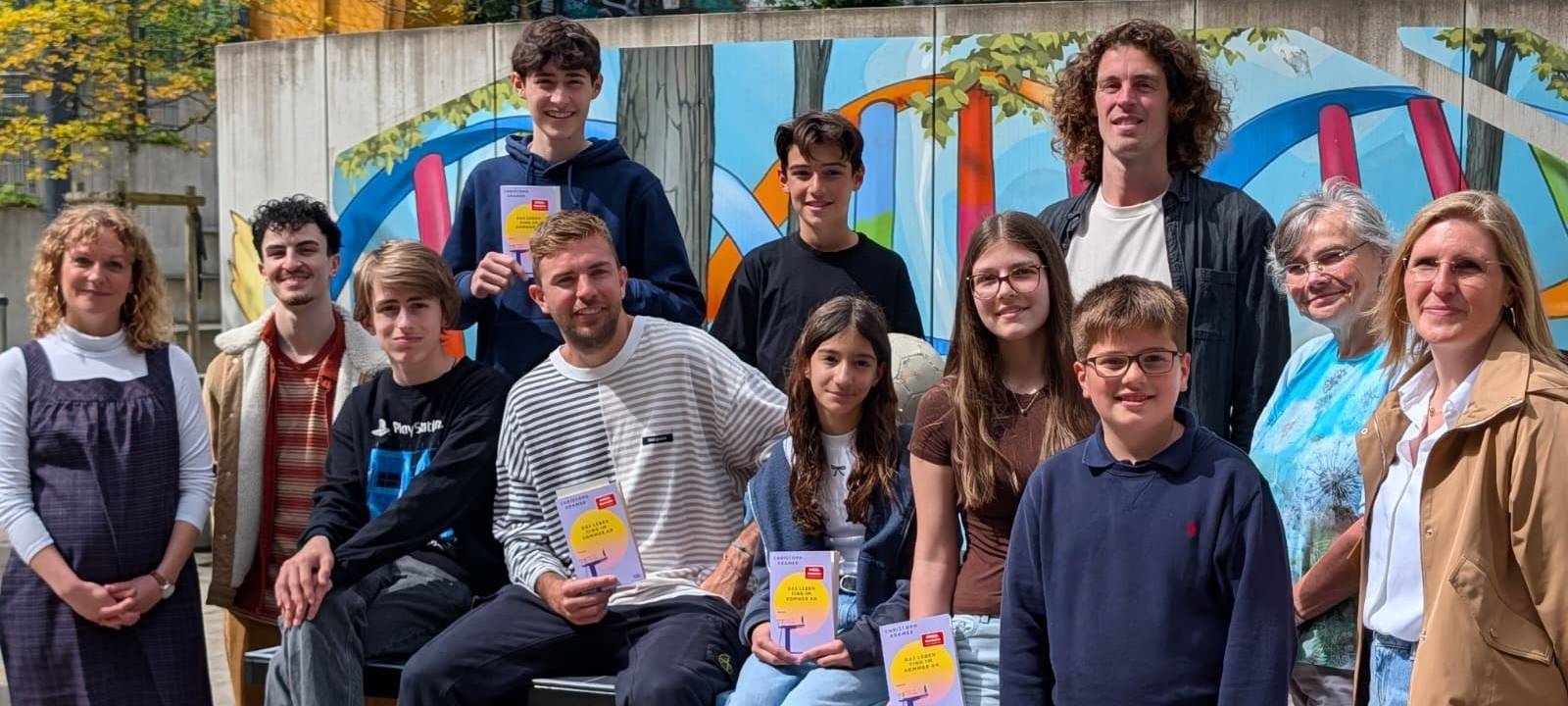 Christoph Kramer in Wuppertaler Schule: "Glaubt an eure Träume"