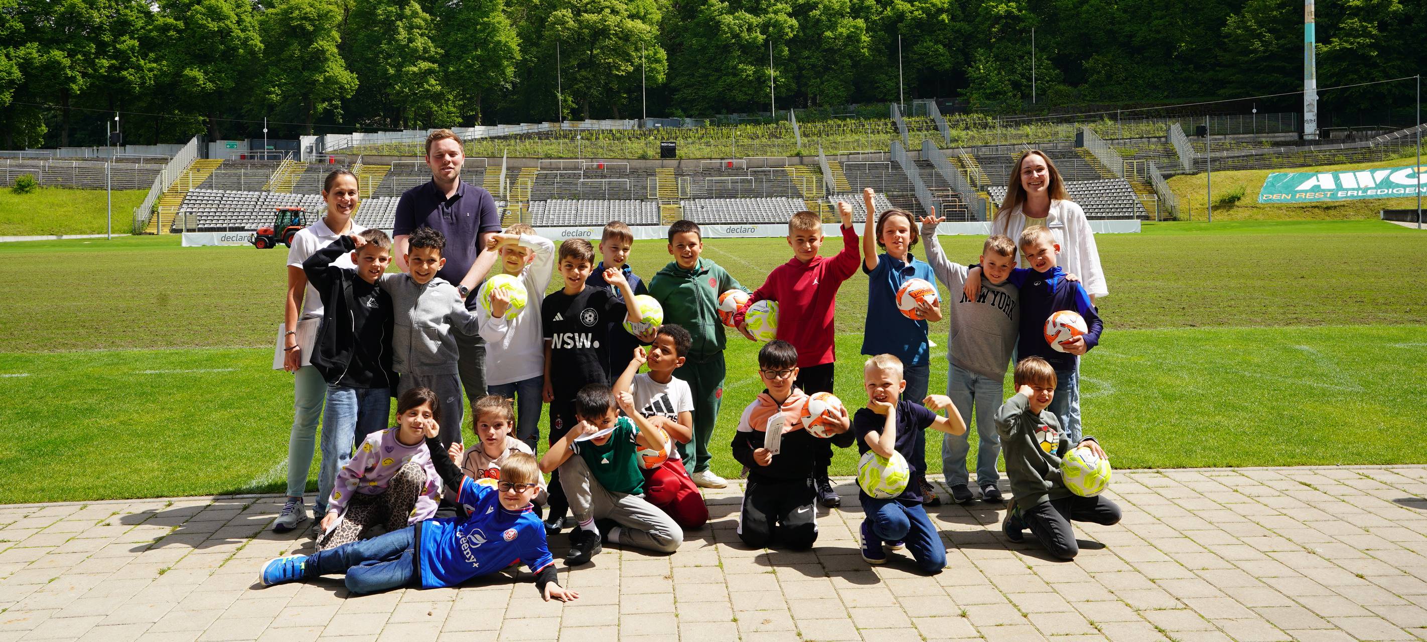 Grundschulen spielen Mini-WM aus