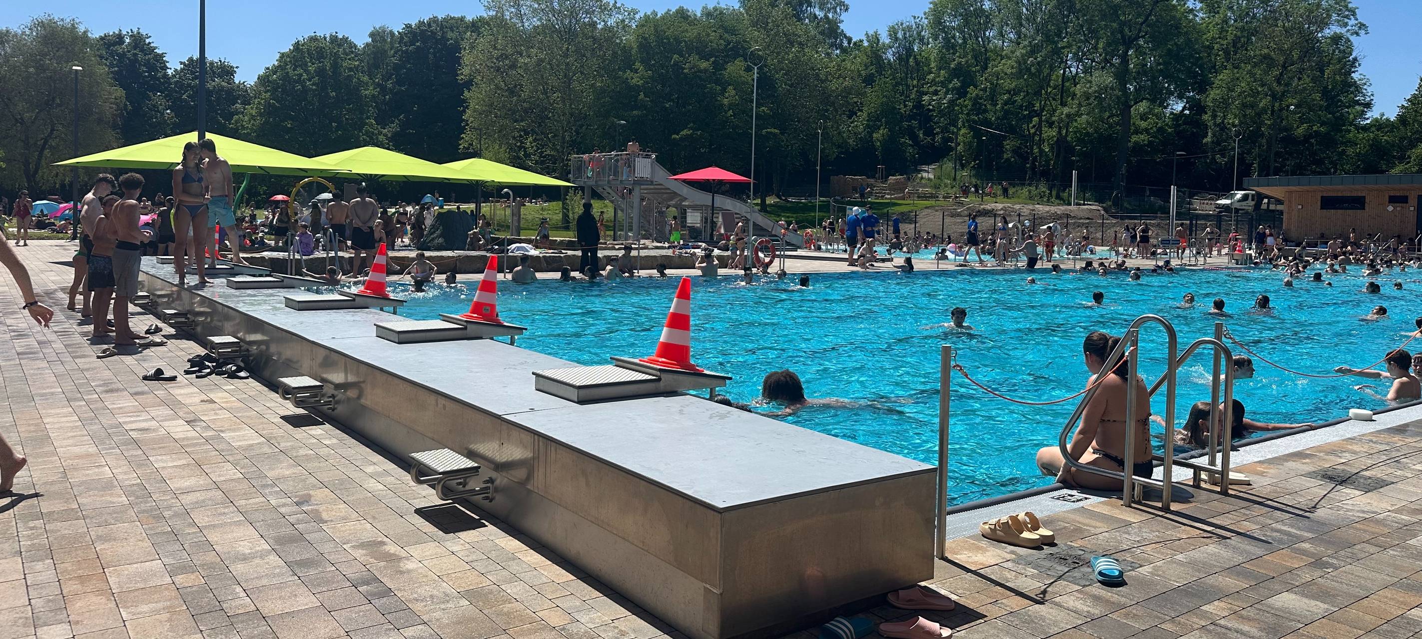 Freibad-Wetter in Wuppertal