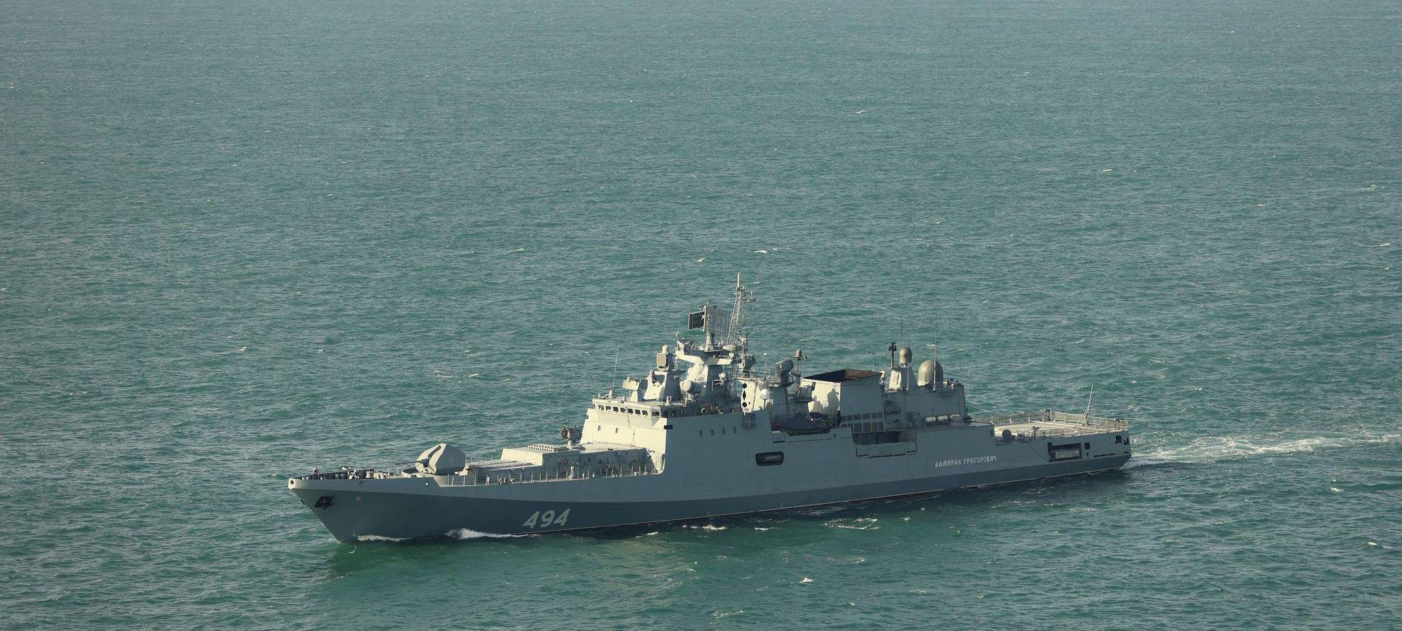 Russische Fregatte gibt Warnschuss im Ärmelkanal ab