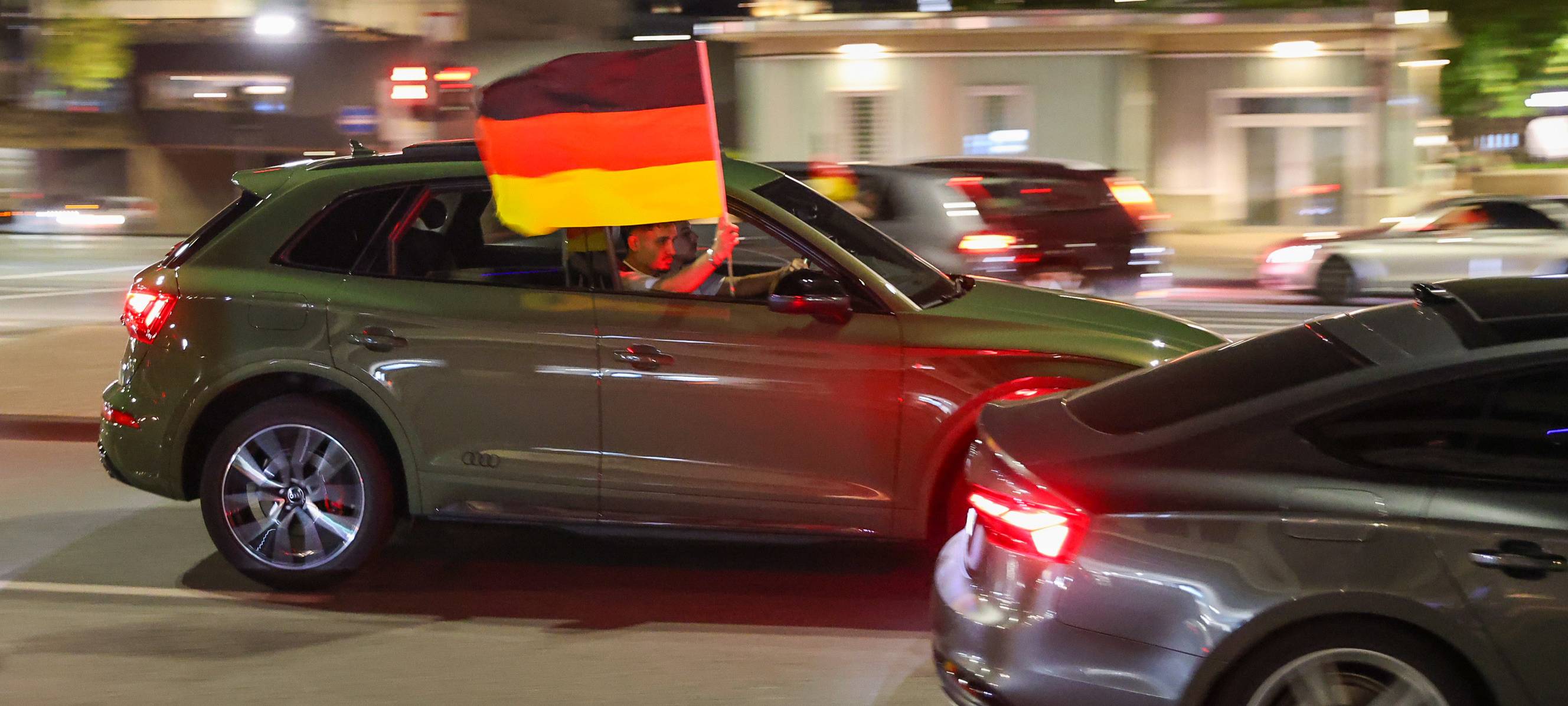 Vereinzelte Siegesfeiern trotz Niederlage