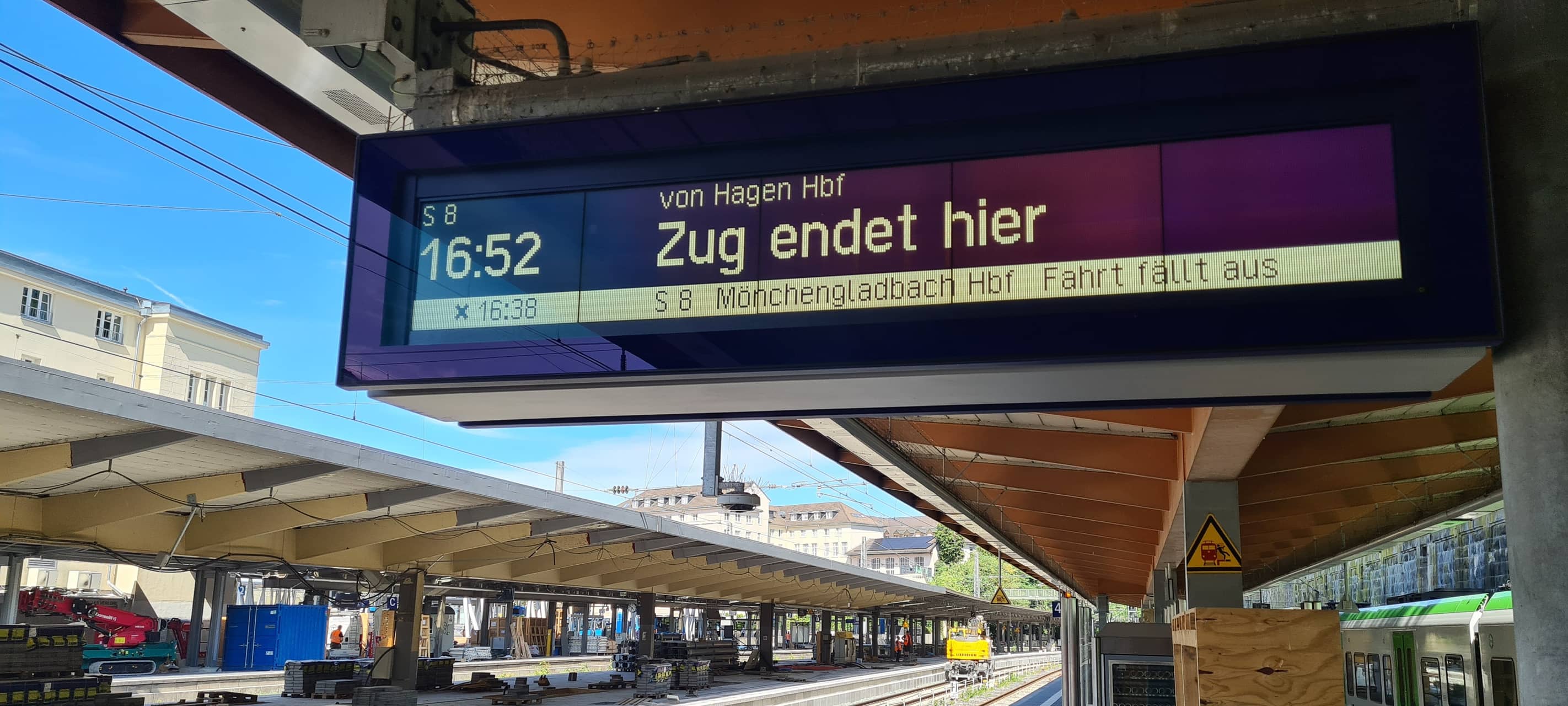 Defektes Stellwerk sorgt für Probleme