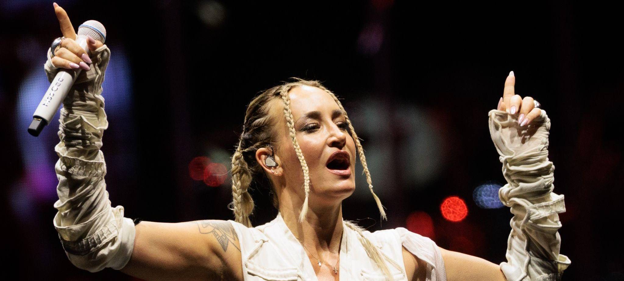 Sarah Connor bei einem Konzert in Berlin