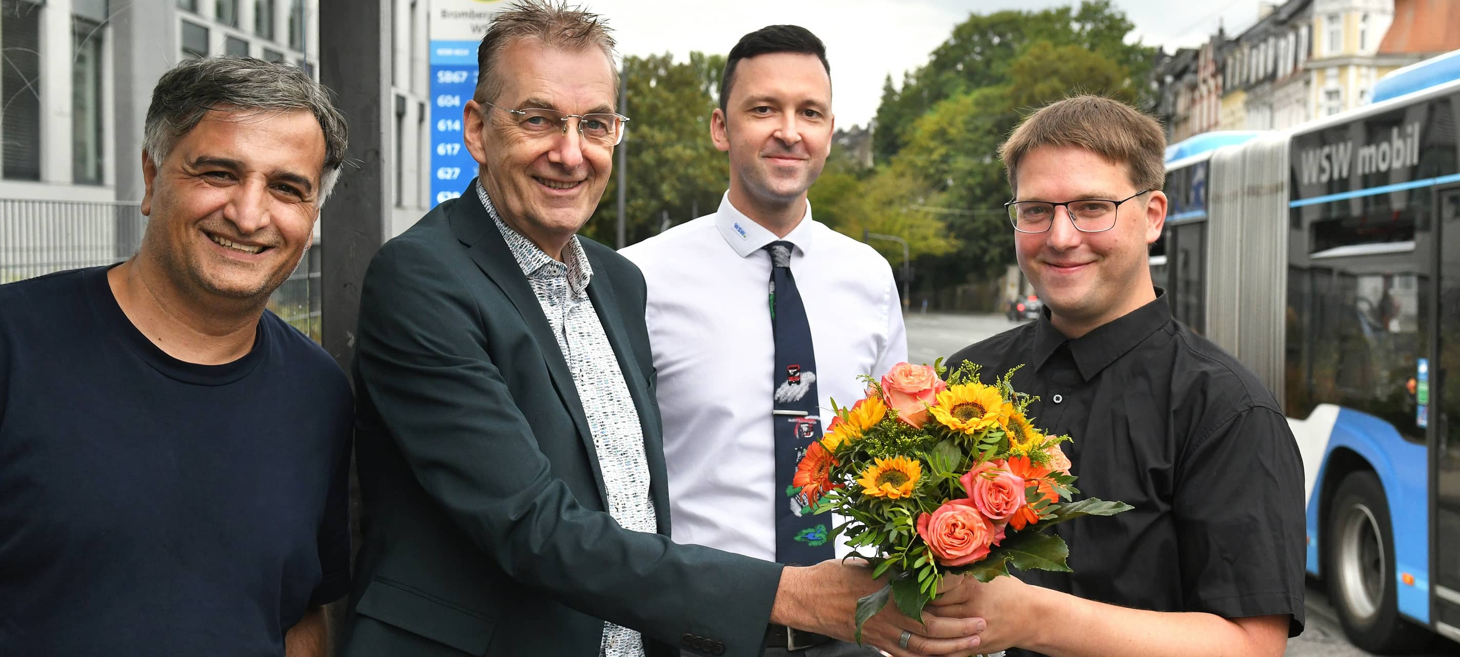 Sven Leihener ist einer der Busfahrer des Jahres
