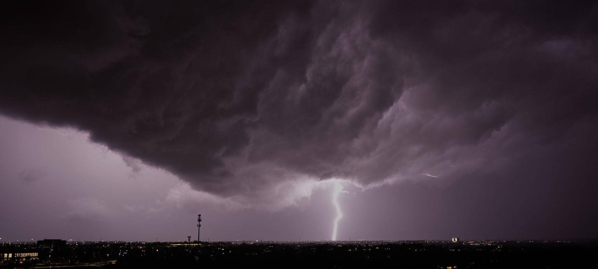 Unwetter in Kansas (Symbolbild).