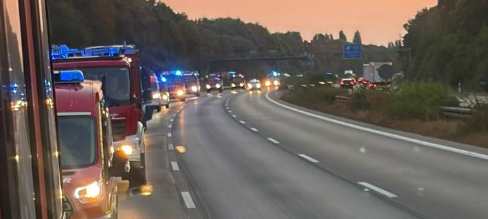 Wuppertaler Feuerwehr unterstützt in Hürtgenwald