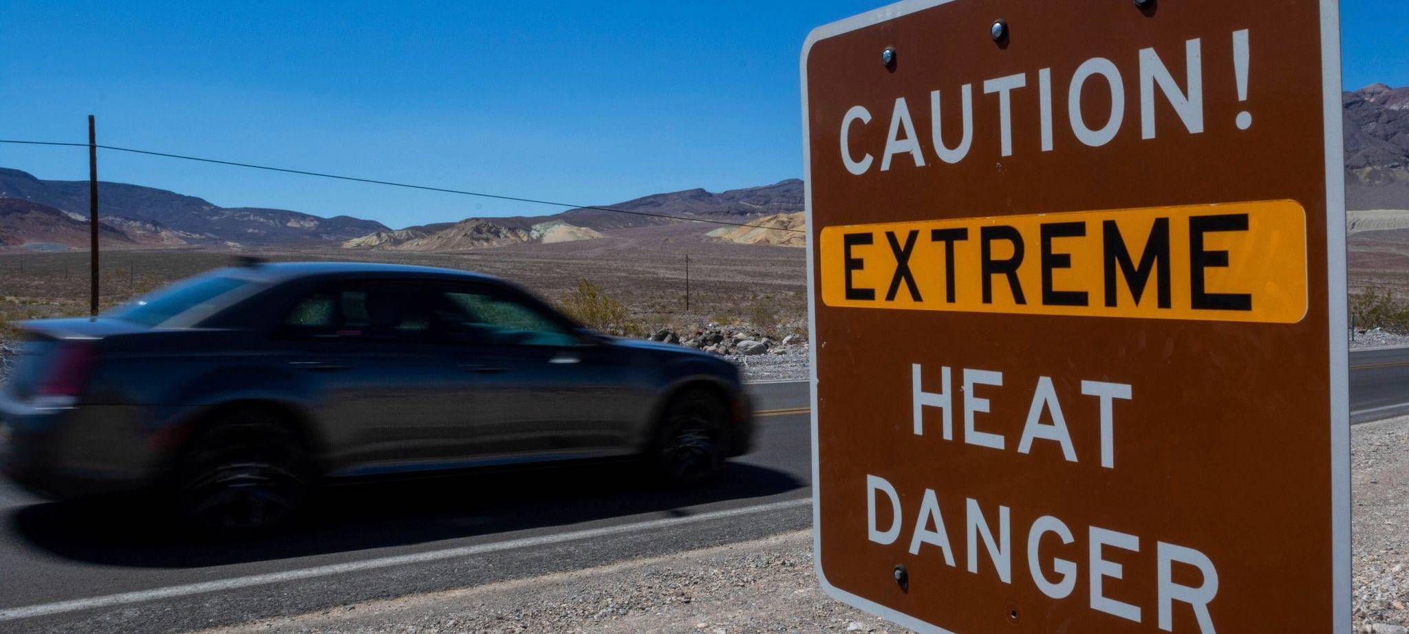 Hitze in den USA - Death Valley Tourismus