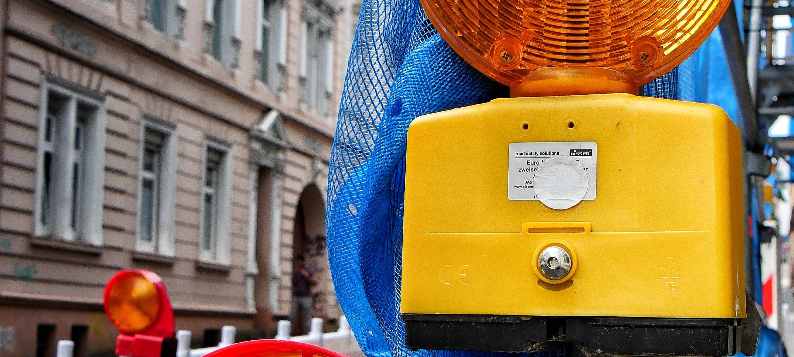 Bauarbeiten auf Nevigeser Straße in Wuppertal