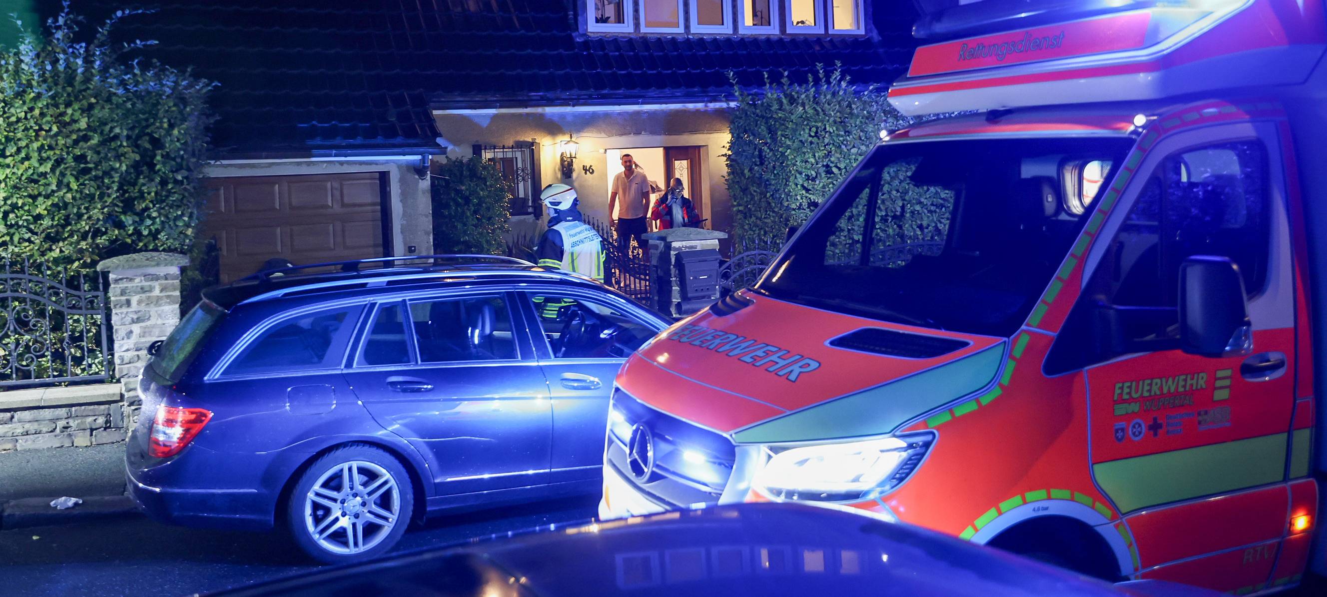 Ein Verletzter bei Kellerbrand in Vohwinkel