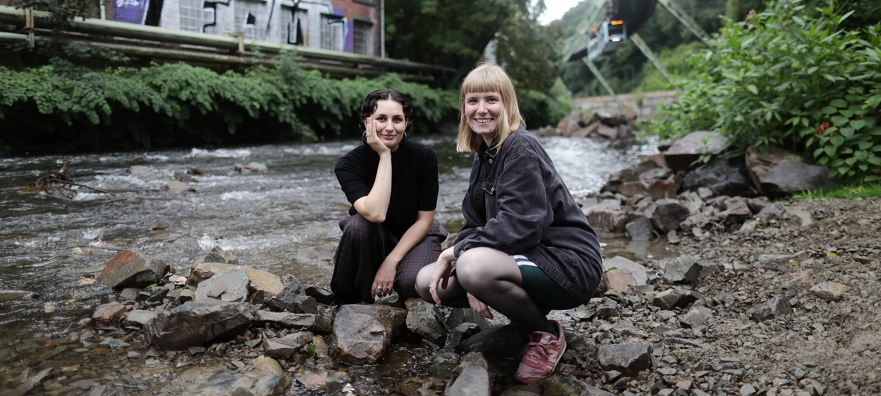 Flussfest zur Feier der ersten ´"Wupperwiese" in Wuppertal