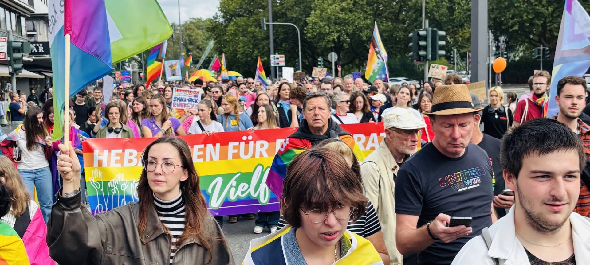 CSD-Demo in Wuppertal