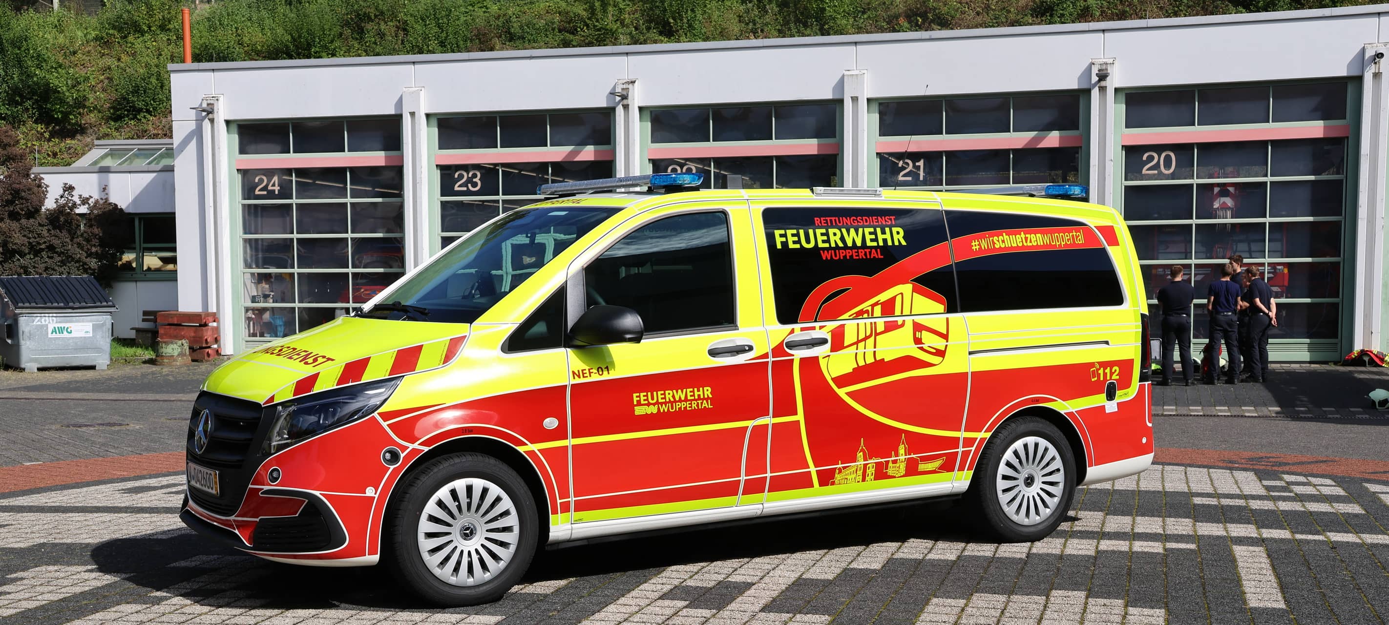 Neues Design der Wuppertaler Feuerwehr