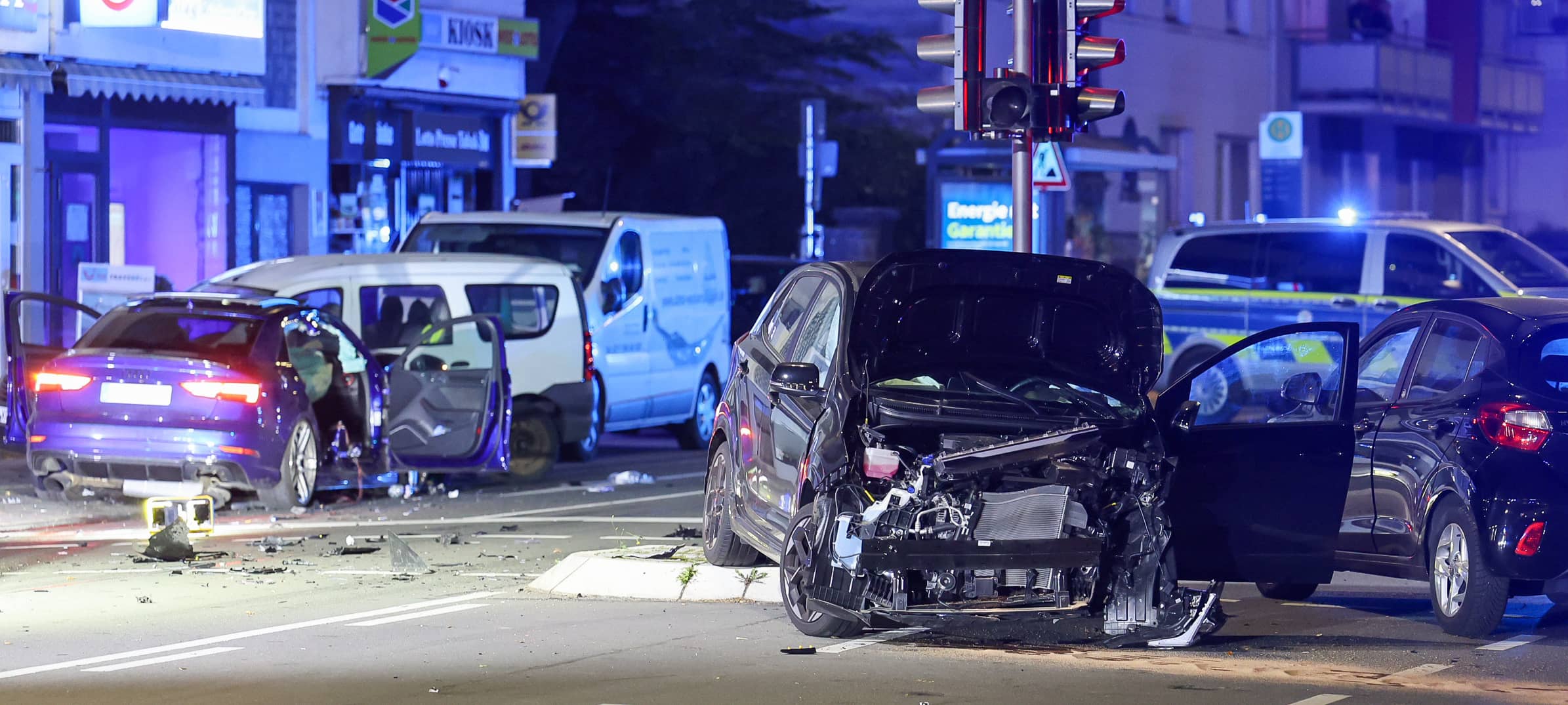 Wuppertal: Drogenverdacht nach Unfall