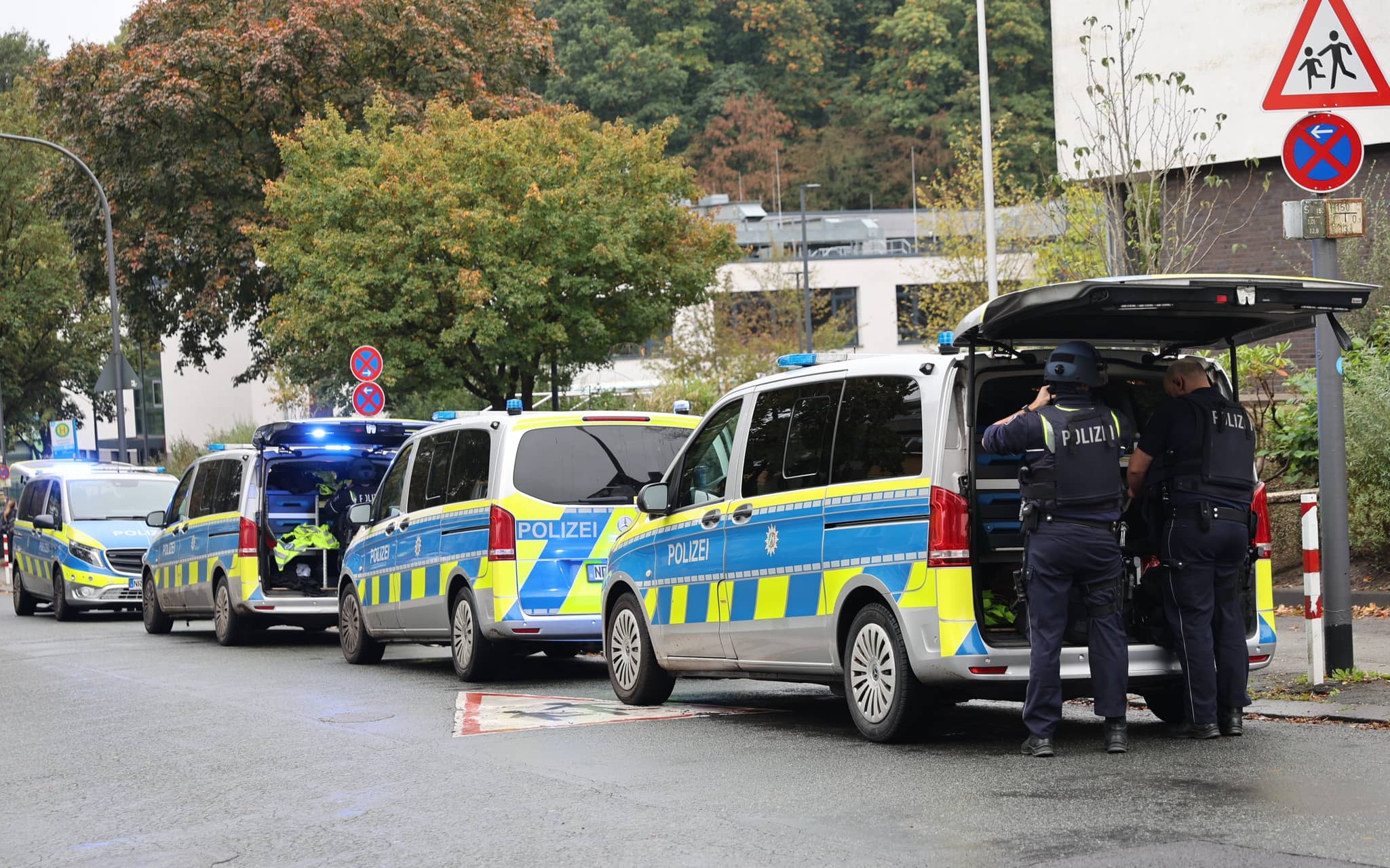 Polizeieinsatz an Wuppertaler Gesamtschule