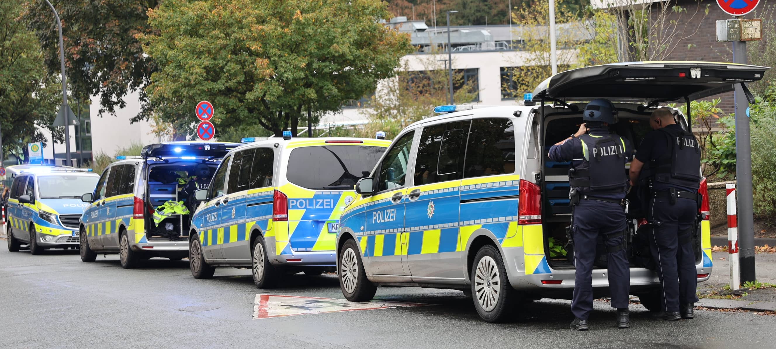 Polizeieinsatz an Wuppertaler Gesamtschule