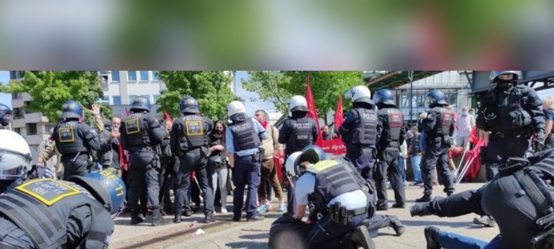 Ausschreitungen bei Demonstration