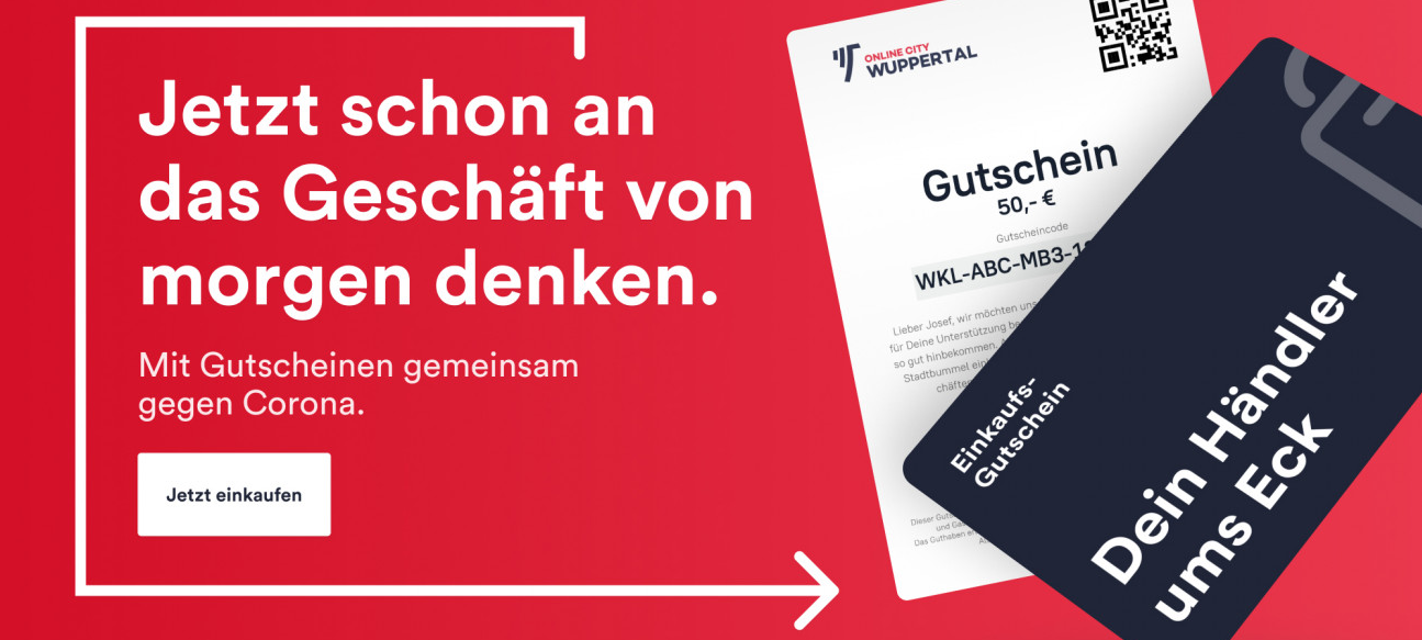 Remscheid bringt Stadtgutschein heraus