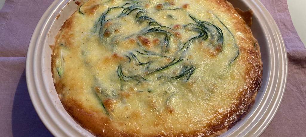DIY: Kochen "Zucchini-Quiche à la Bene"