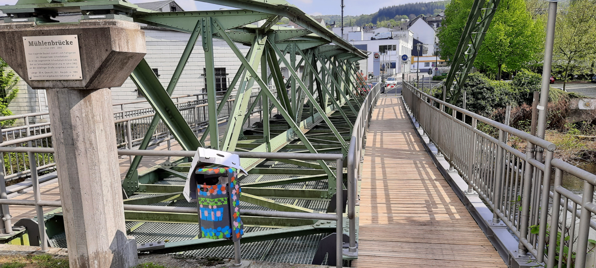 Mühlenbrücke fertig saniert