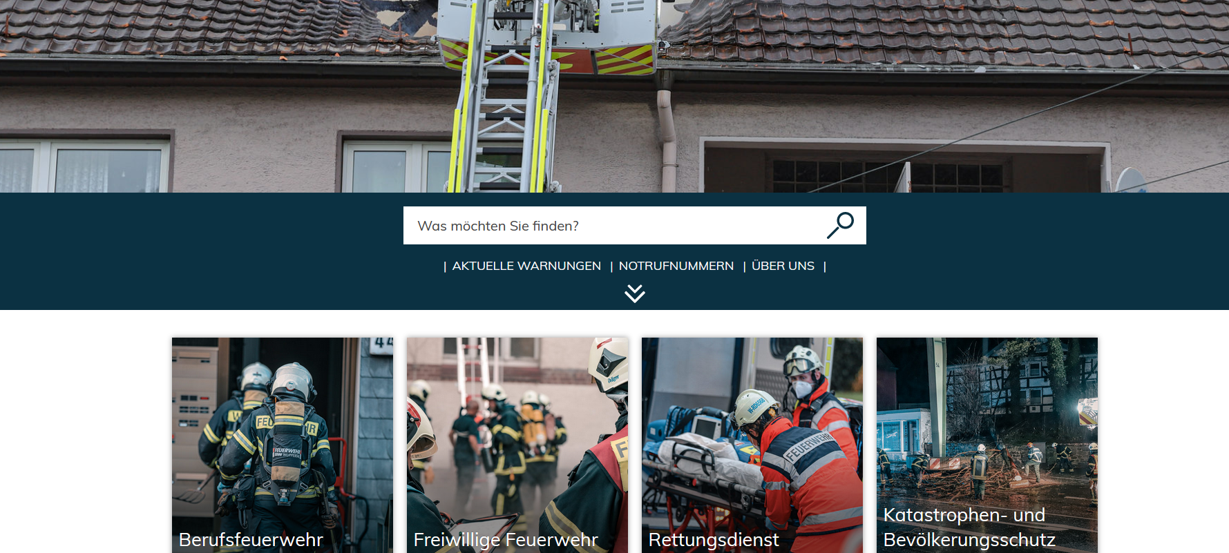 Neue Homepage für die Feuerwehr