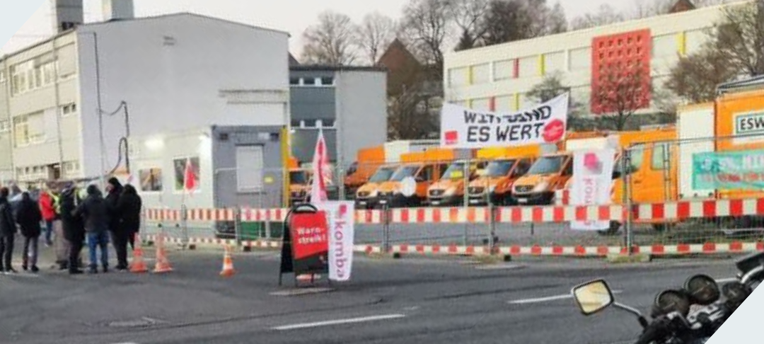 Warnstreik im öffentlichen Dienst