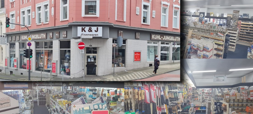 Wir hören hinters Schaufenster