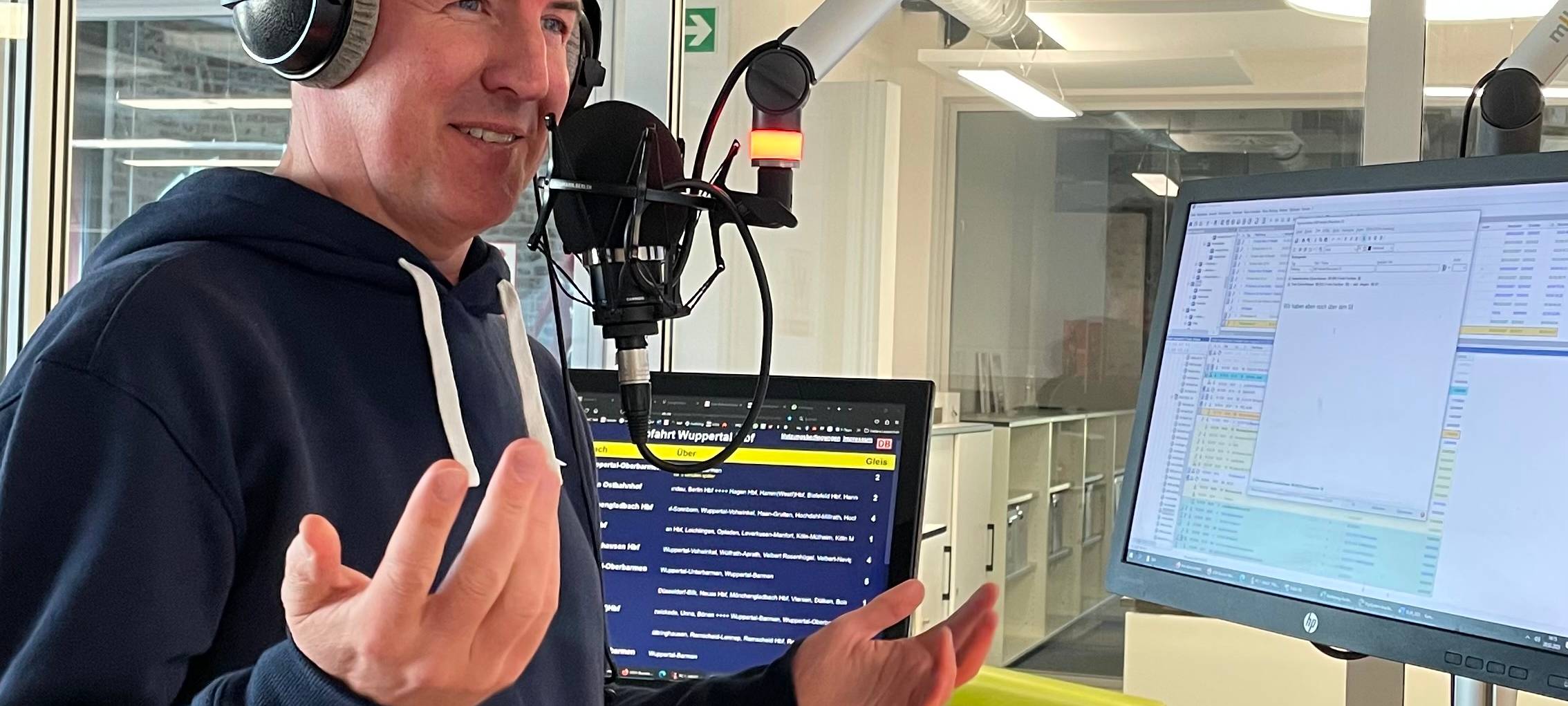 Berufsfelderkundungstag bei Radio Wuppertal