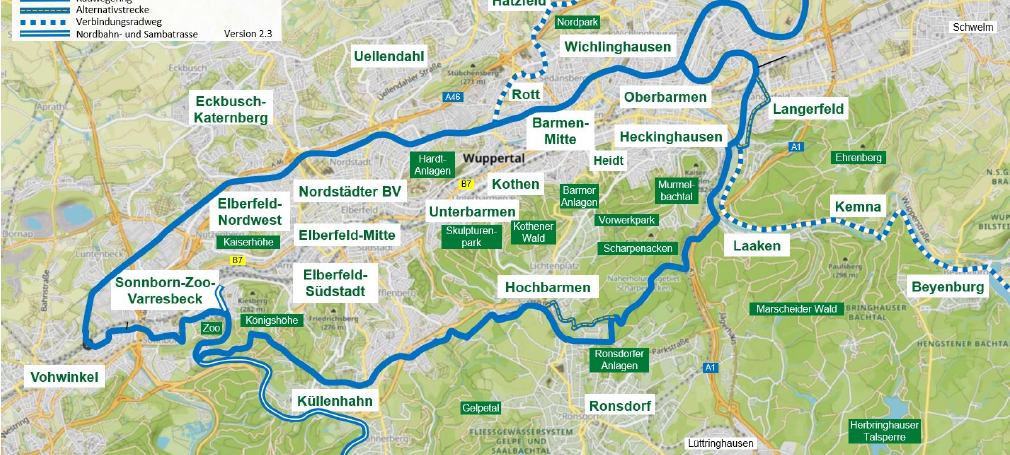 Radrundweg ab 2025 befahrbar