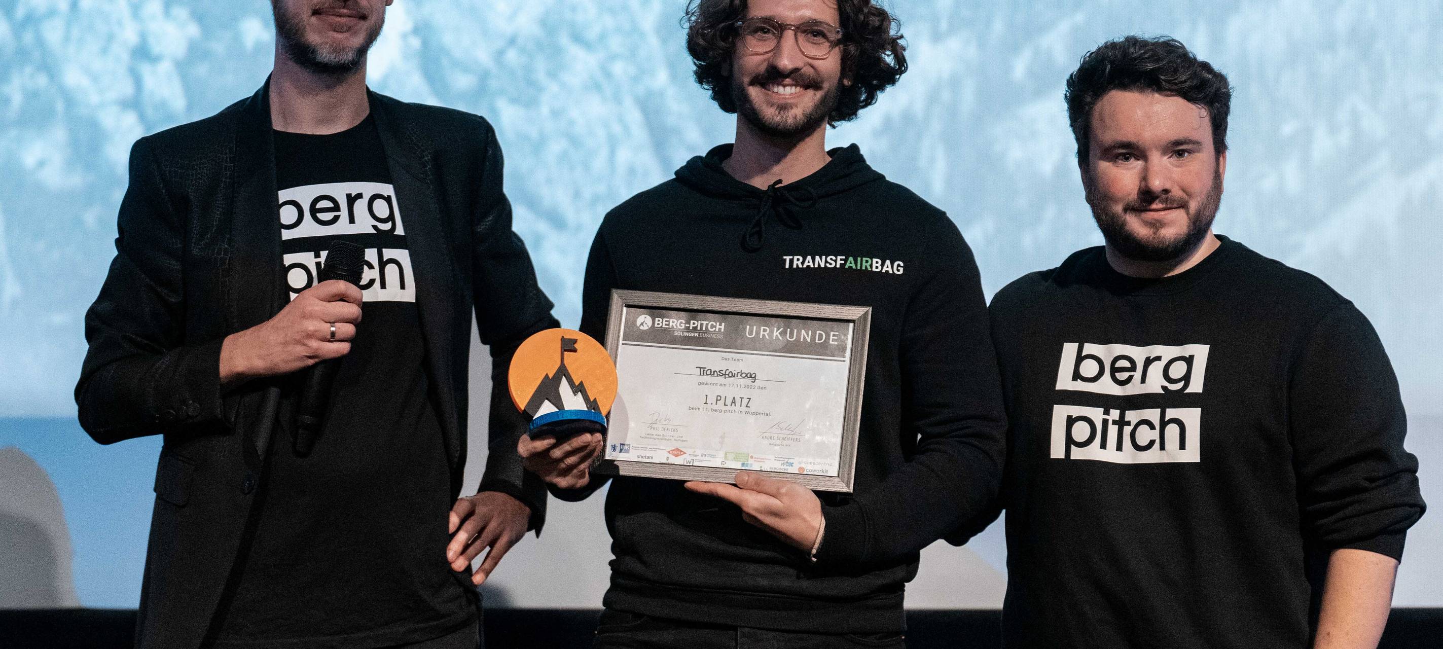 Gewinner des Berg-Pitch