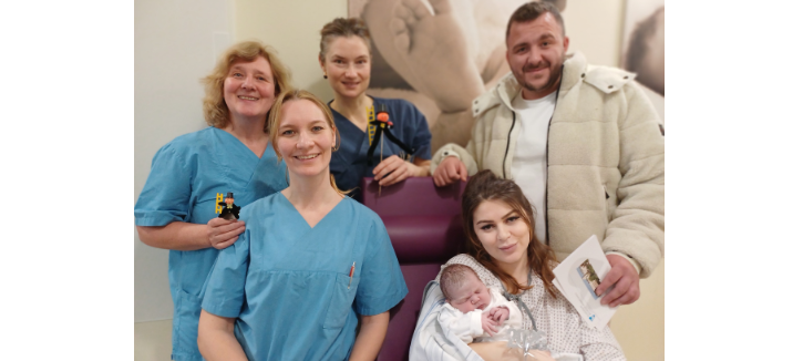 Elva ist das Neujahrsbaby im Bethesda